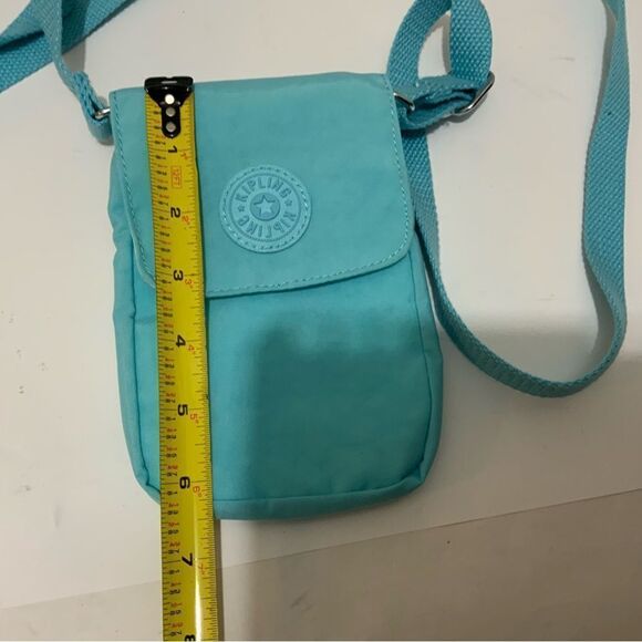 Kipling Tissy Crossbody Phone Bag - Blue Splash Tonal - Picture 5 of 8